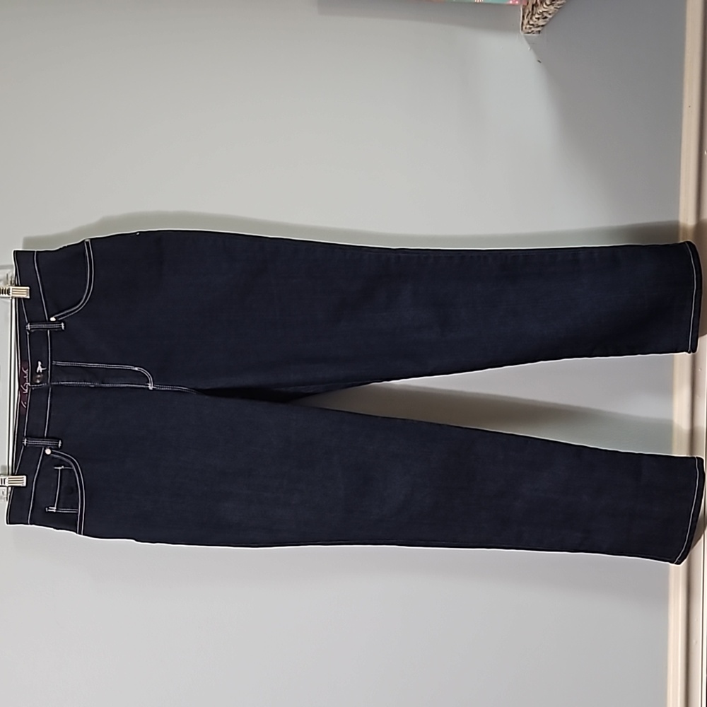Gloria Vanderbilt Size 10  Denim Jeans Lock Stitch Control Perfect Fit #W-846